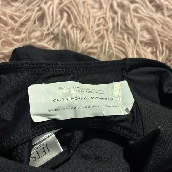 NWT Anthropologie-JETS Australia Joali Tie Front Bandeau One Piece Swims… - Picture 9 of 16